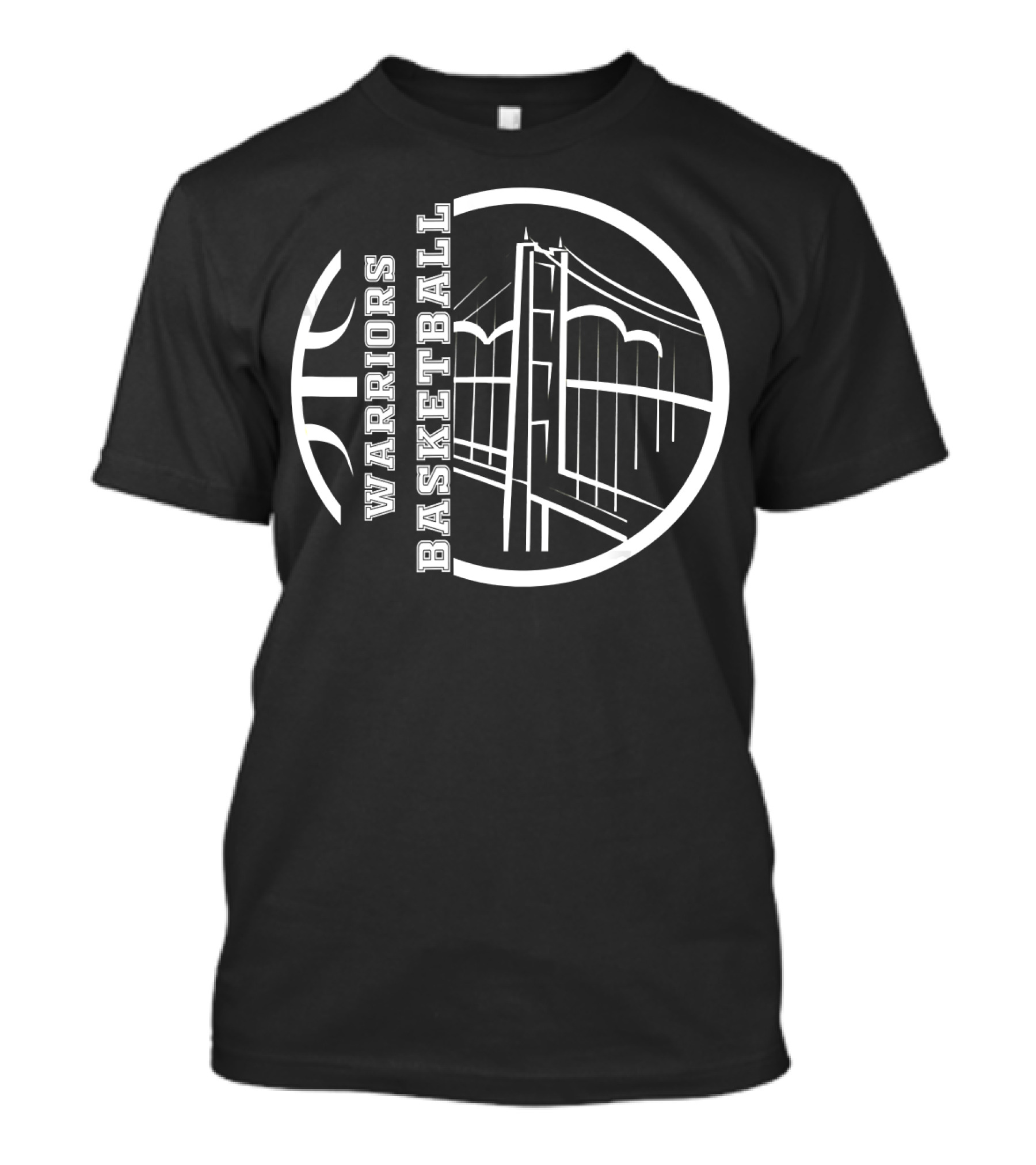 Warriors Basketball Golden State Distressed Fan T-Shirt