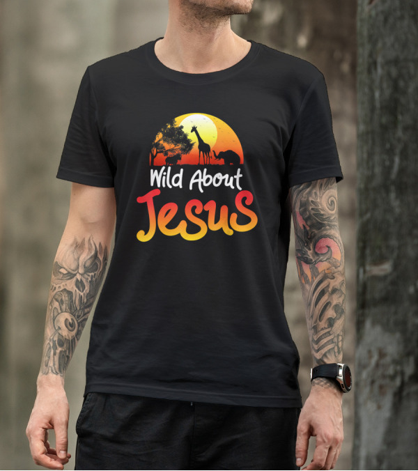 Wild About Jesus African Sunset Safari Wildlife T-Shirt