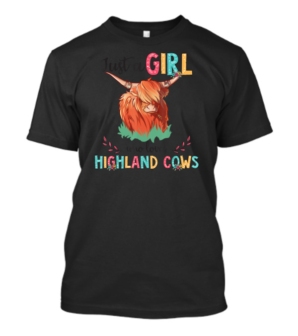 GIRL HIGHLAND COWS T-Shirt