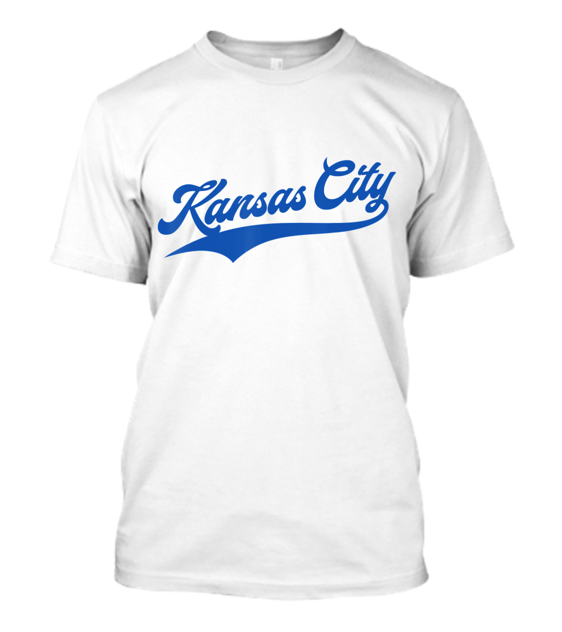 Kansas City Baseball KC Pride Royal Script T-Shirt