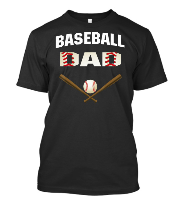 Baseball Dad Mens Best Idea T-Shirt
