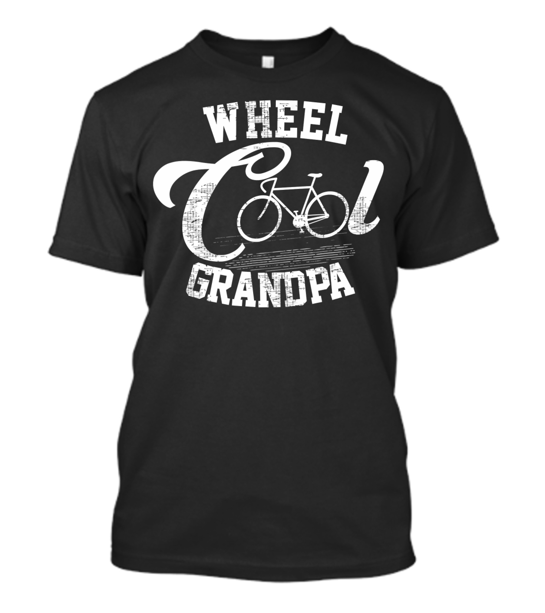 Wheel Cool Grandpa Bicycle Enthusiast T-Shirt