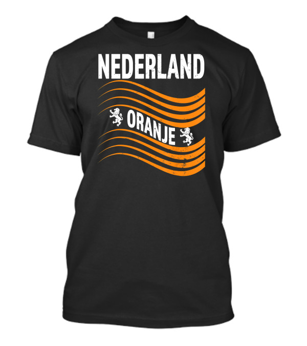 Nederland Oranje Soccer Jersey Lions T-Shirt