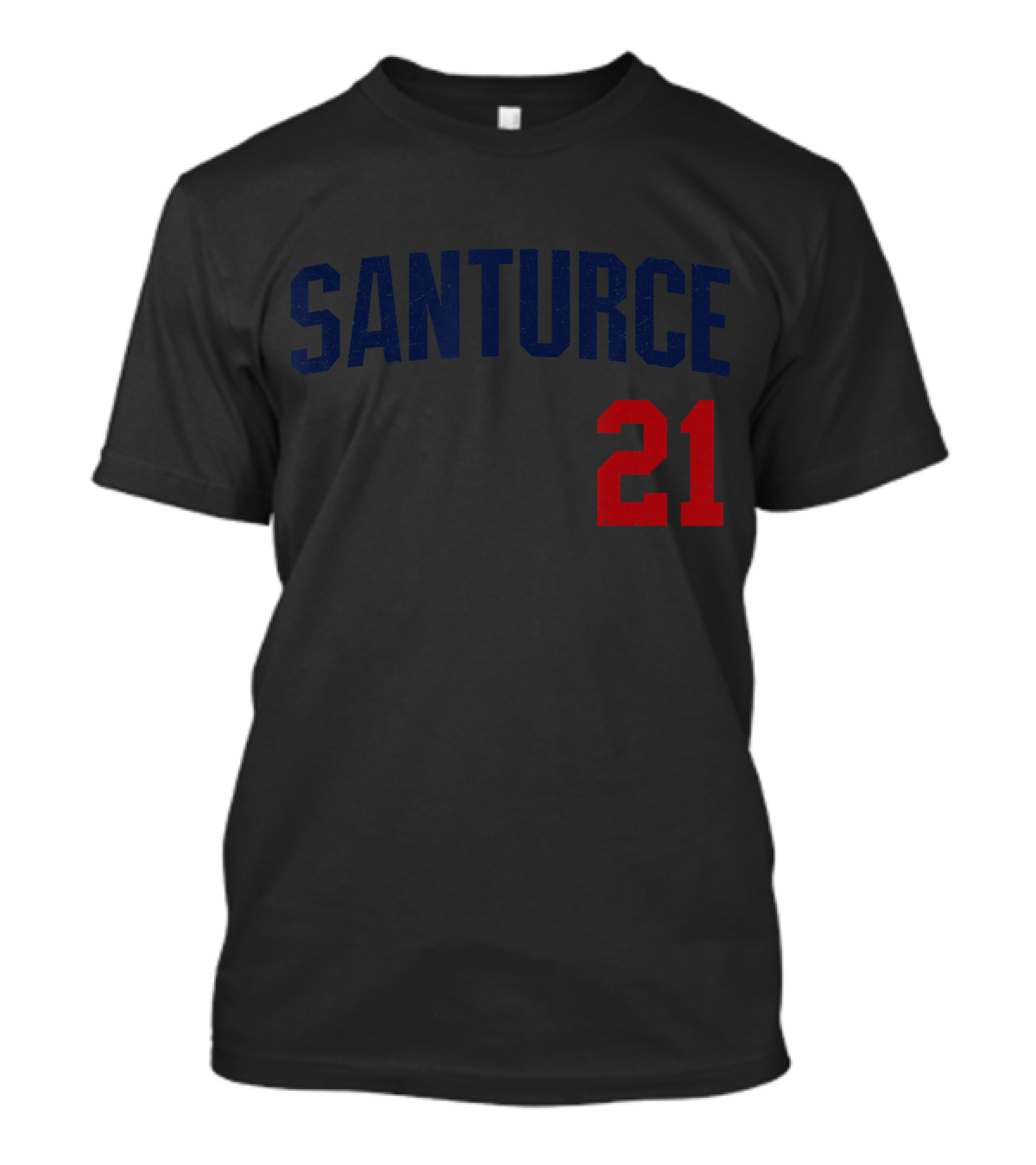 SANTURCE 21 Puerto Rico Baseball T-Shirt