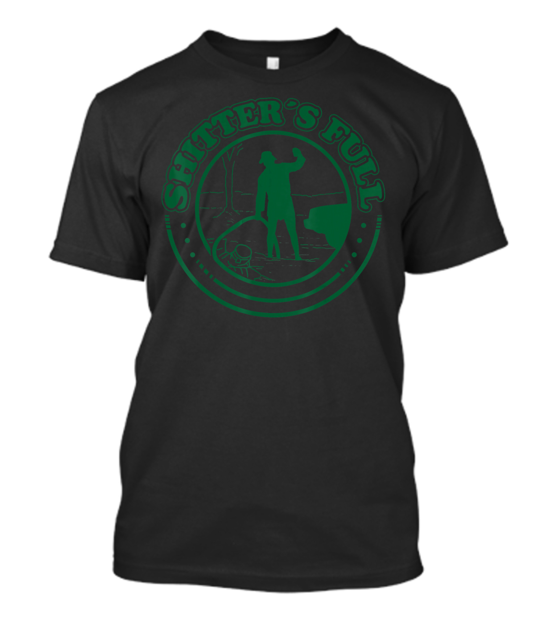 Shitter's Full Christmas Vacation RV Scene Vintage Humor T-Shirt