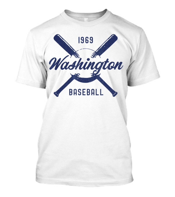 Washington 1969 Baseball Vintage Look T-Shirt