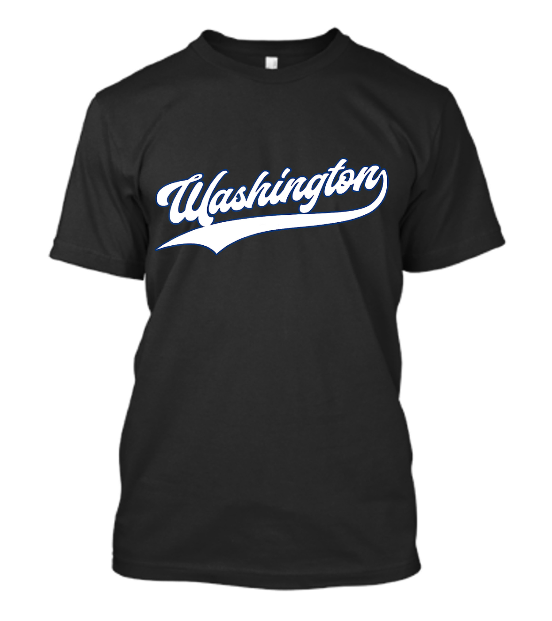 Washington Baseball Vintage Nation Script T-Shirt