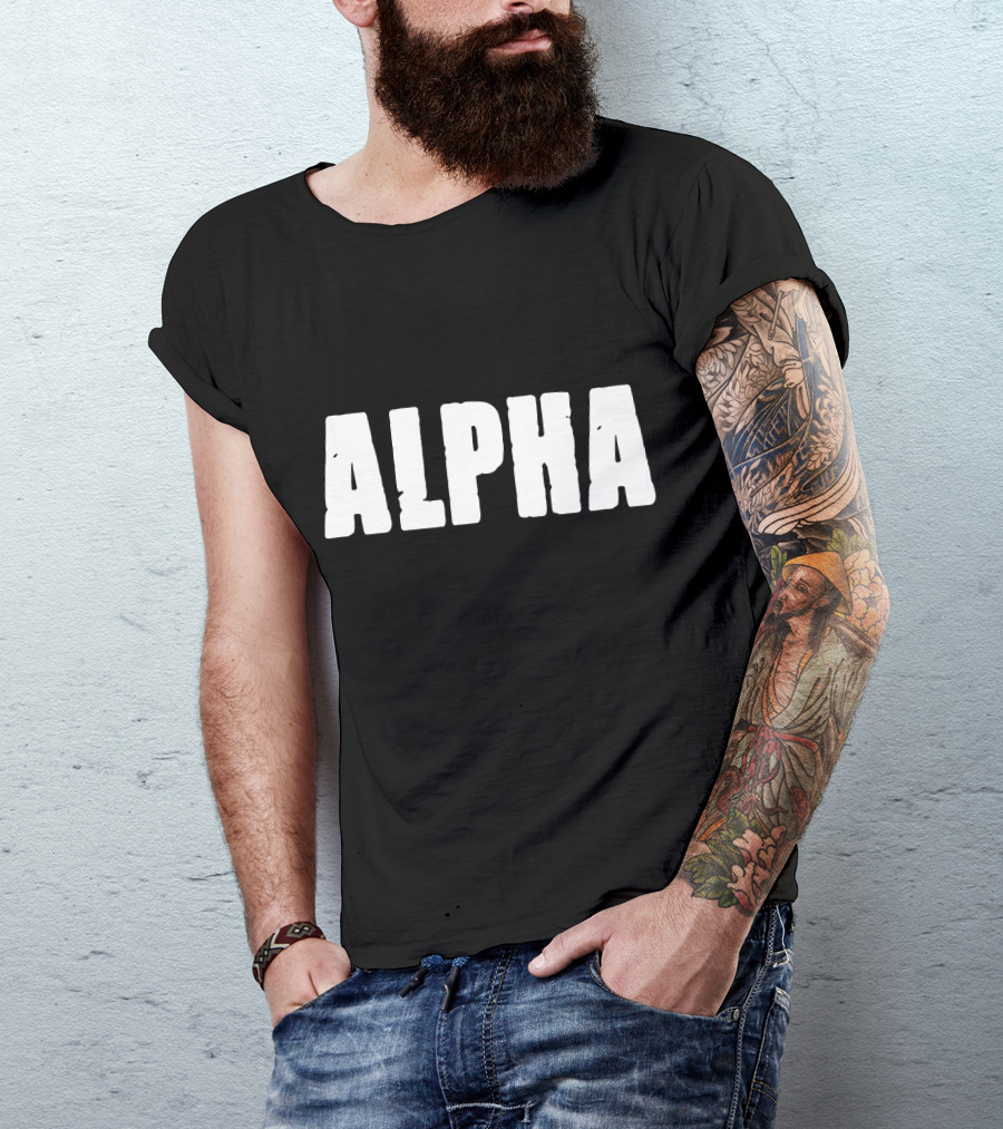 ALPHA Gym Rabbit Workout Bodybuilding Fitness T-Shirt