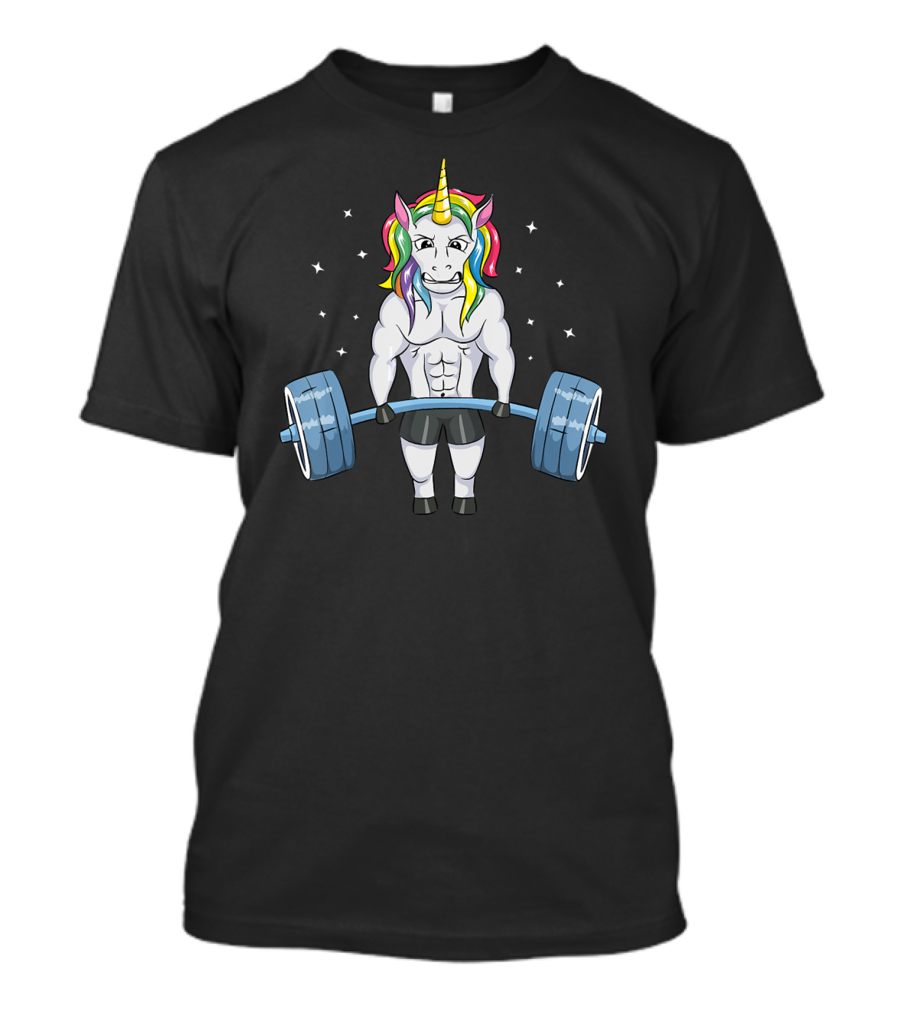 Unicorn Deadlift Fitness Gym Weightlifting Magic T-Shirt