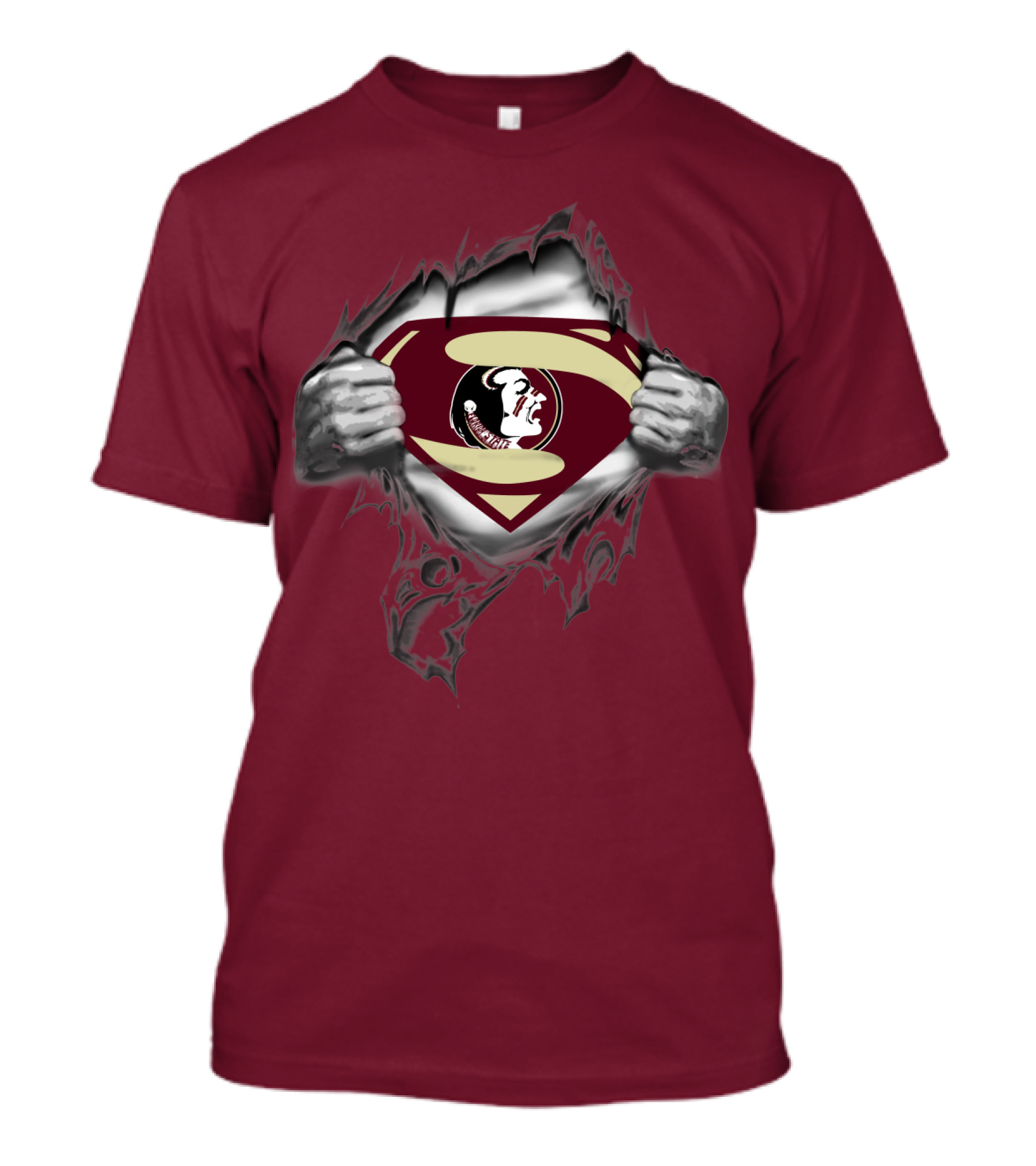 Seminoles Superman Logo Mashup T-Shirt