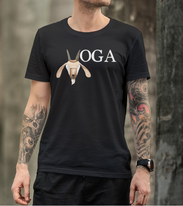 Goat Yoga OGA Funny Gym Class Studio T-Shirt