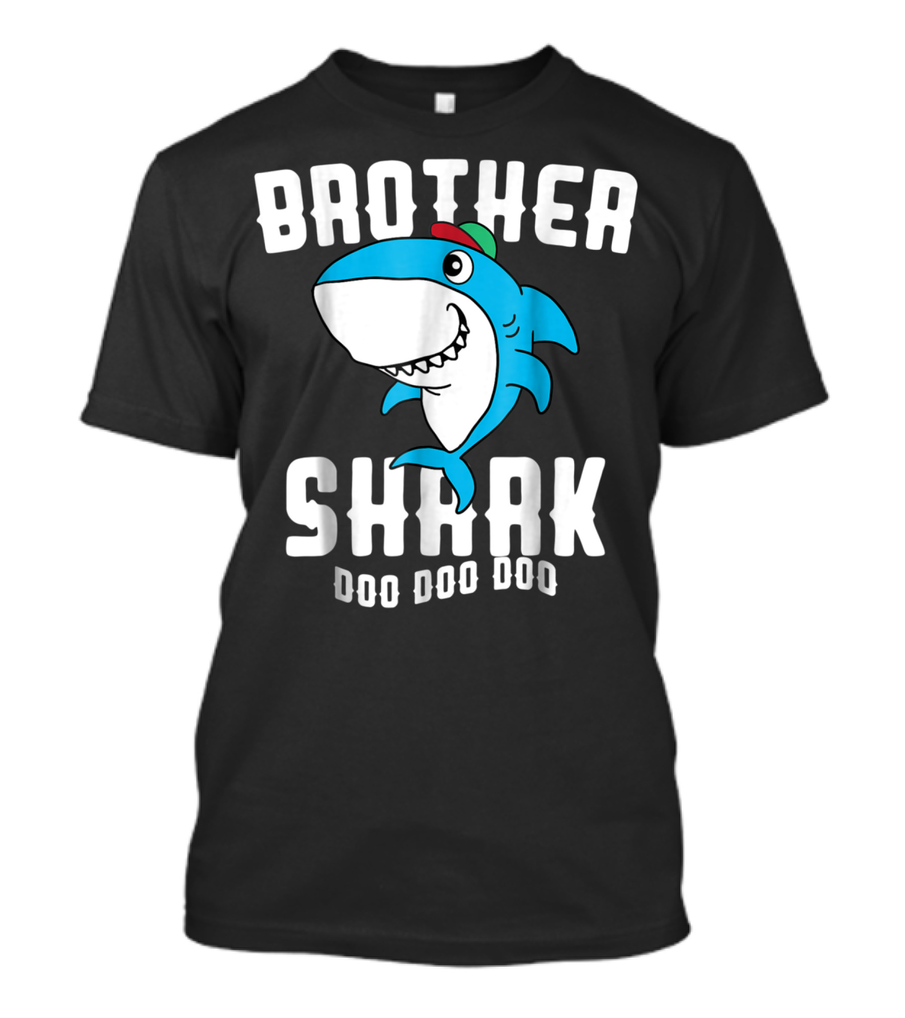 Brother Shark Doo Doo Doo Boy Men Birthday T-Shirt