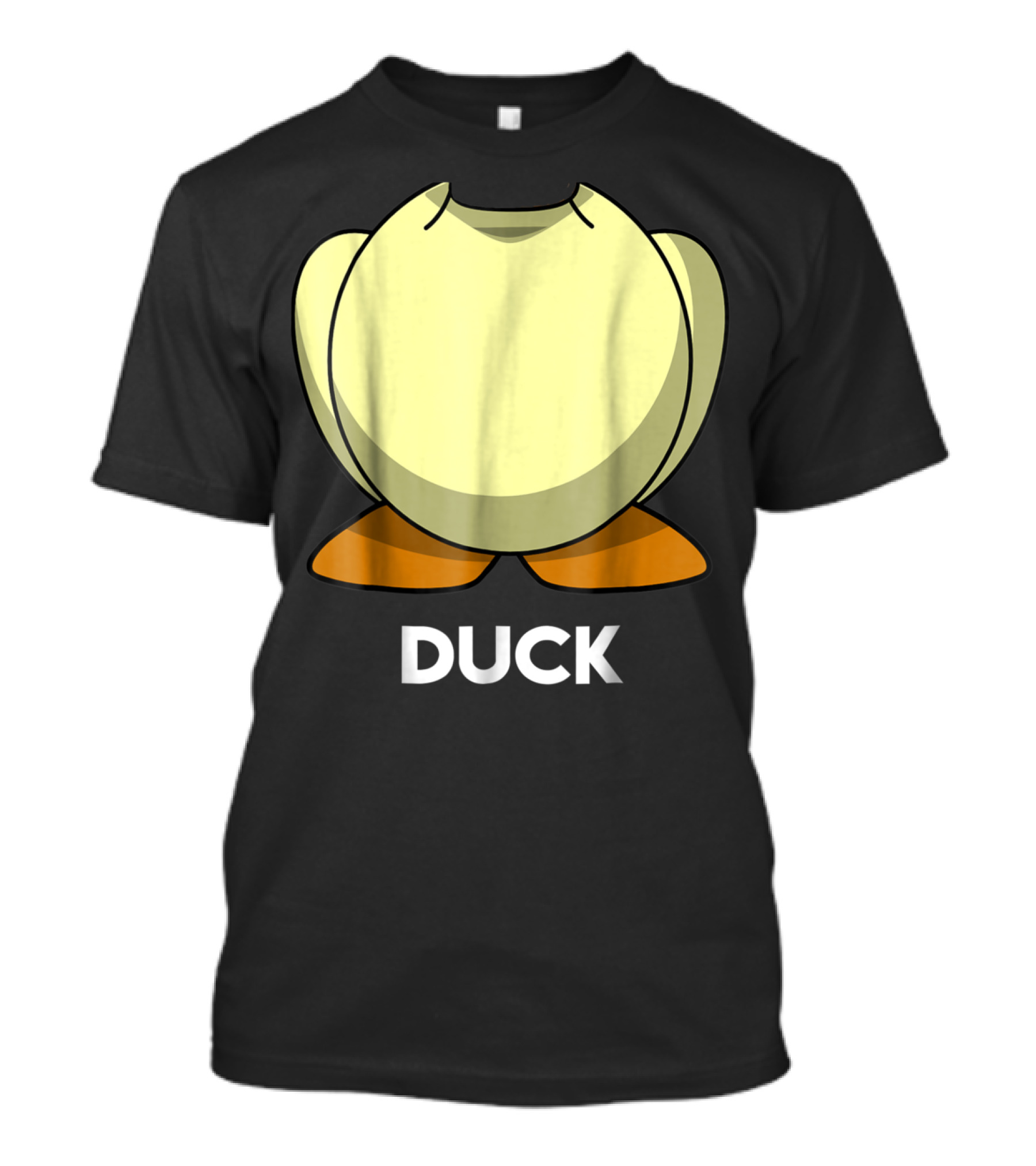 Duck Costume For Halloween Couple Friend Group T-Shirt