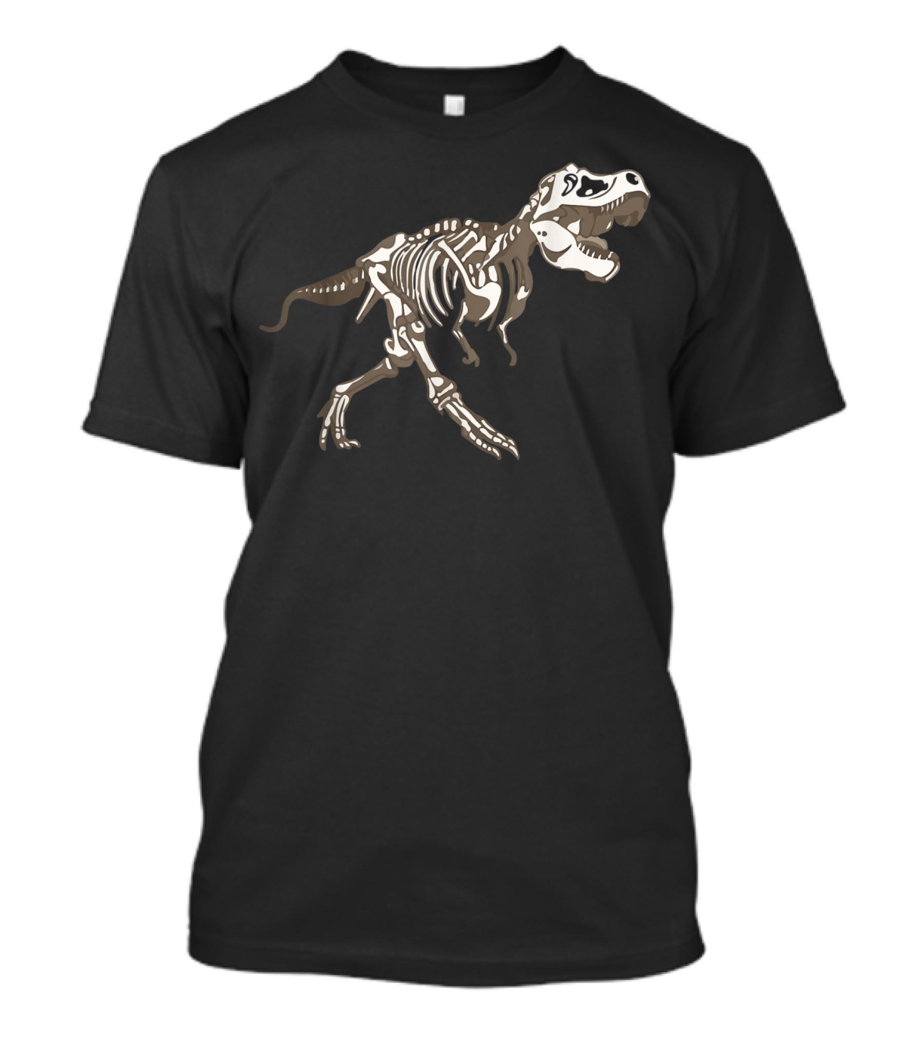 Halloween Dinosaur Skeleton T-Rex T-Shirt