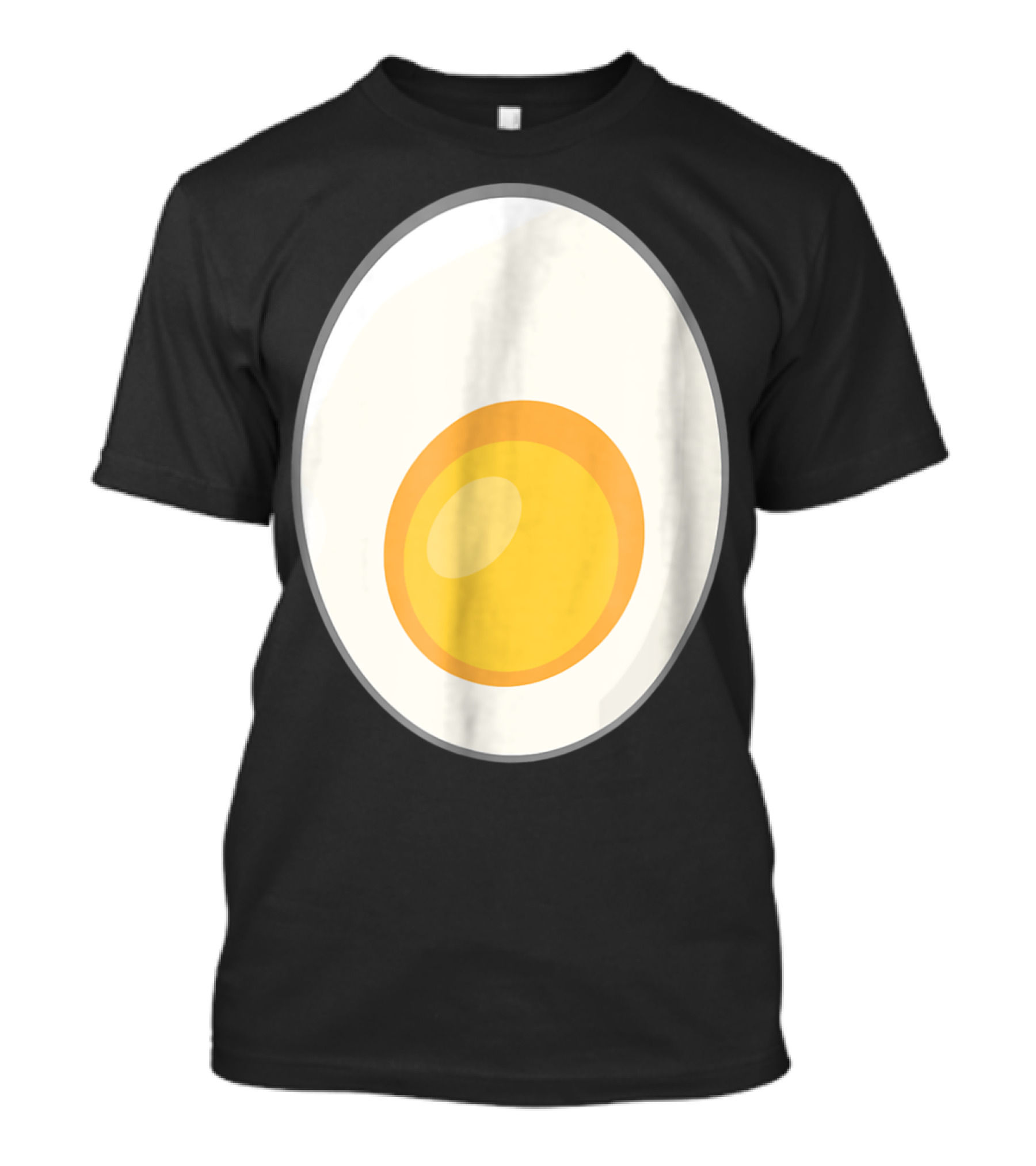 Egg Costume Funny Halloween Devil Yolk T-Shirt