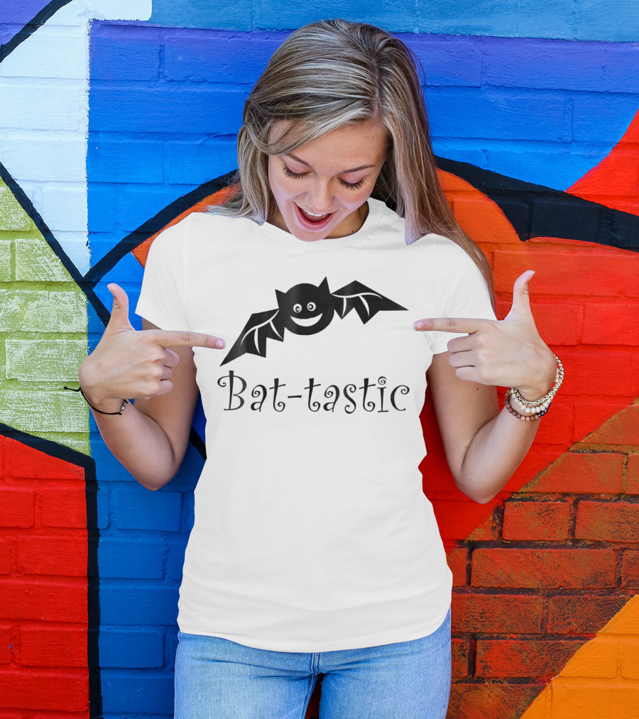 Bat-tastic Funny Cute Flying Bat T-Shirt