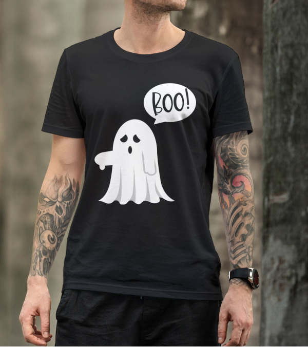 Funny Ghost Boo Of Disapproval T-Shirt
