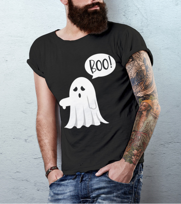 Funny Ghost Boo Of Disapproval T-Shirt