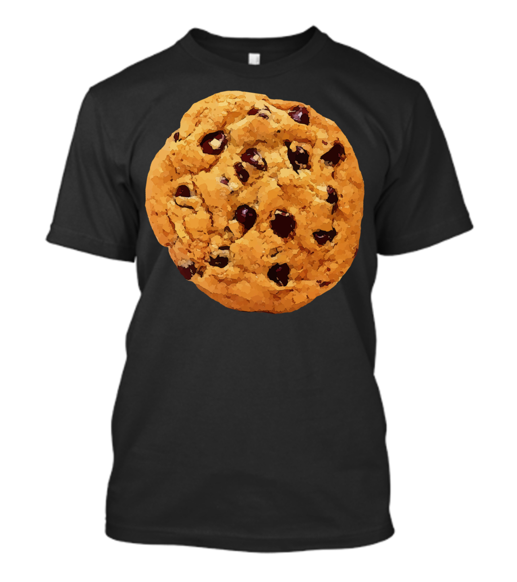 Funny Halloween Cookie Costume Big Chocolate Chip T-Shirt