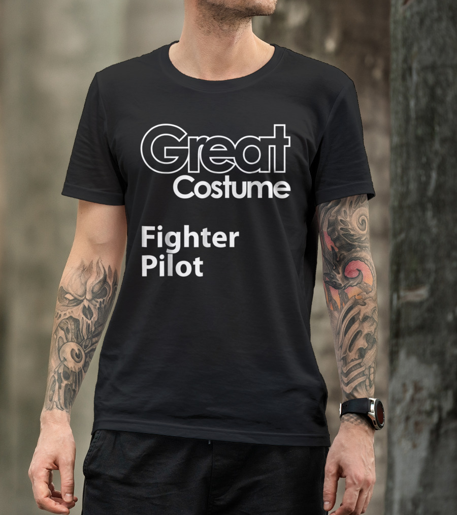 Great Costume Fighter Pilot T-Shirt