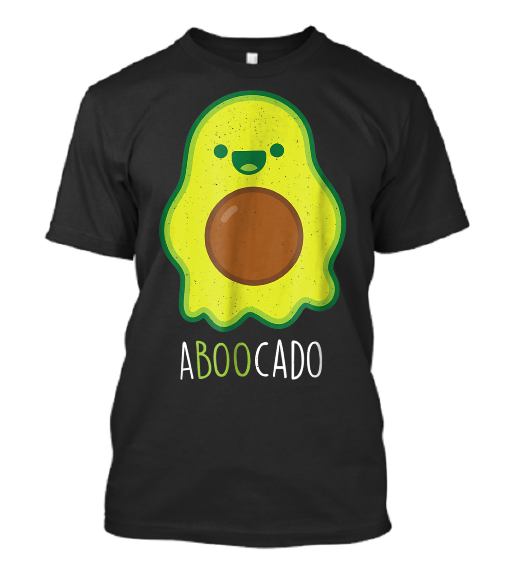 Funny Halloween Ghost Avocado Costume Aboocado Boo T-Shirt
