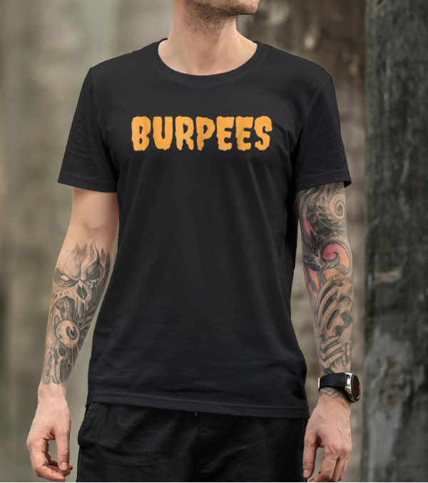 Burpees Funny Halloween Party Personal Trainer Coach T-Shirt