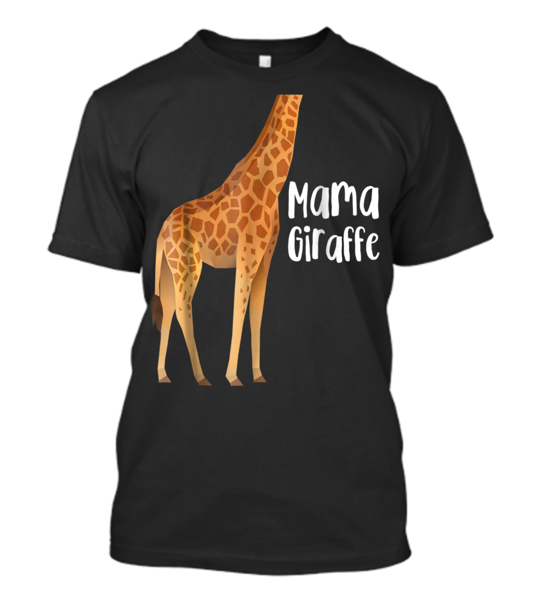 Mama Giraffe Family Funny T-Shirt