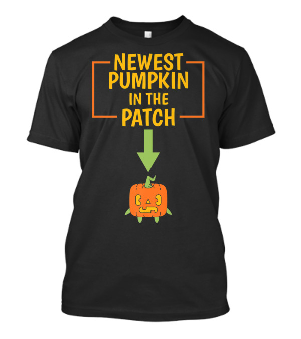 Newest Pumpkin In The Patch Funny Pregnant Halloween T-Shirt