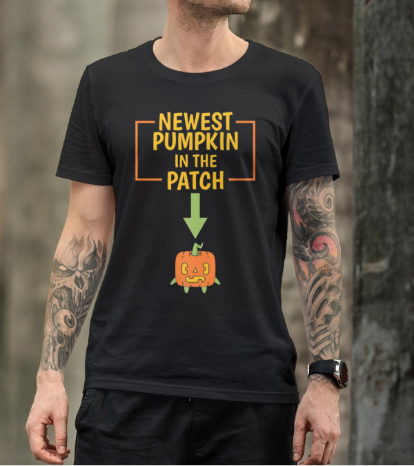 Newest Pumpkin In The Patch Funny Pregnant Halloween T-Shirt