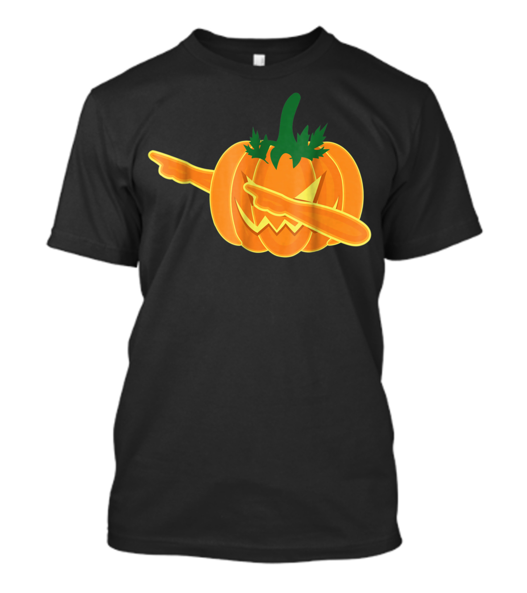 Funny Halloween Dab Pumpkin Costume T-Shirt