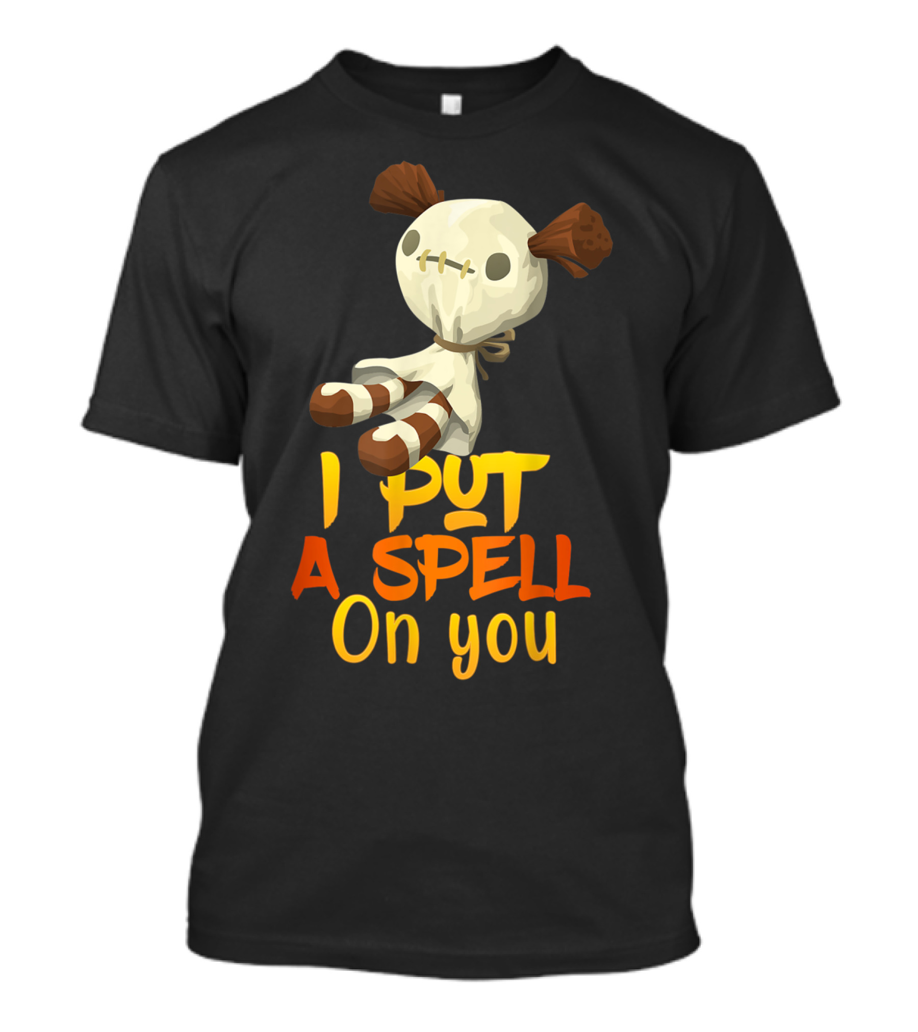 I Put A Spell On You Voodoo Doll Funny T-Shirt
