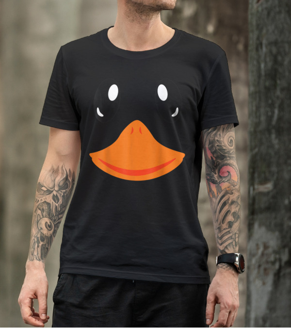 Goose Or Duck Face Orange Beak T-Shirt