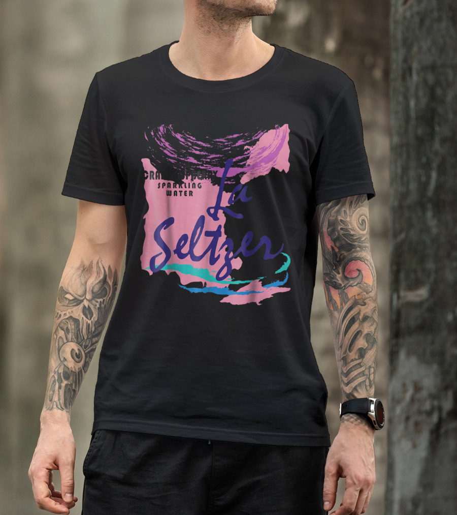 Natural Cran-Raspberry Sparkling Water La Seltzer Group Halloween Costume Cranberry Raspberry T-Shirt