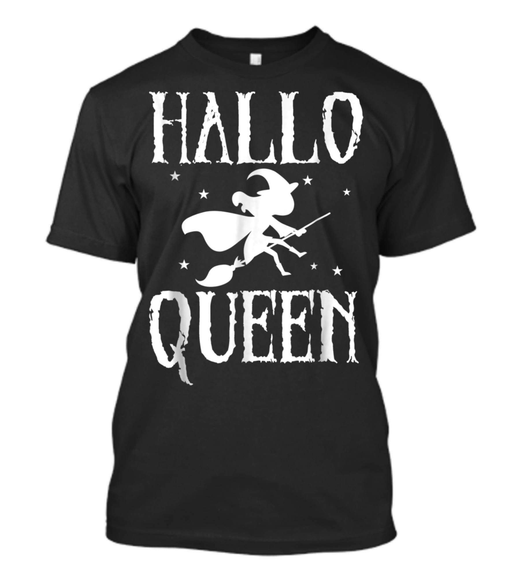 Halloqueen Womens Halloween Witch Pumpkin Queen T-Shirt