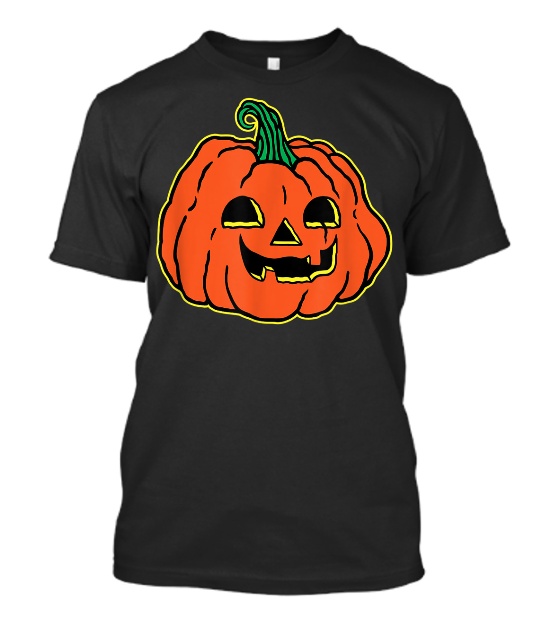Hallow Culture Happy Halloween Pumpkin Face T-Shirt