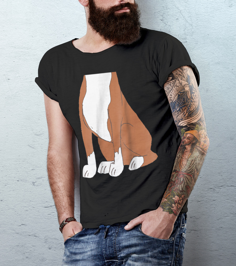 Halloween Boxer Dog Breed Body T-Shirt