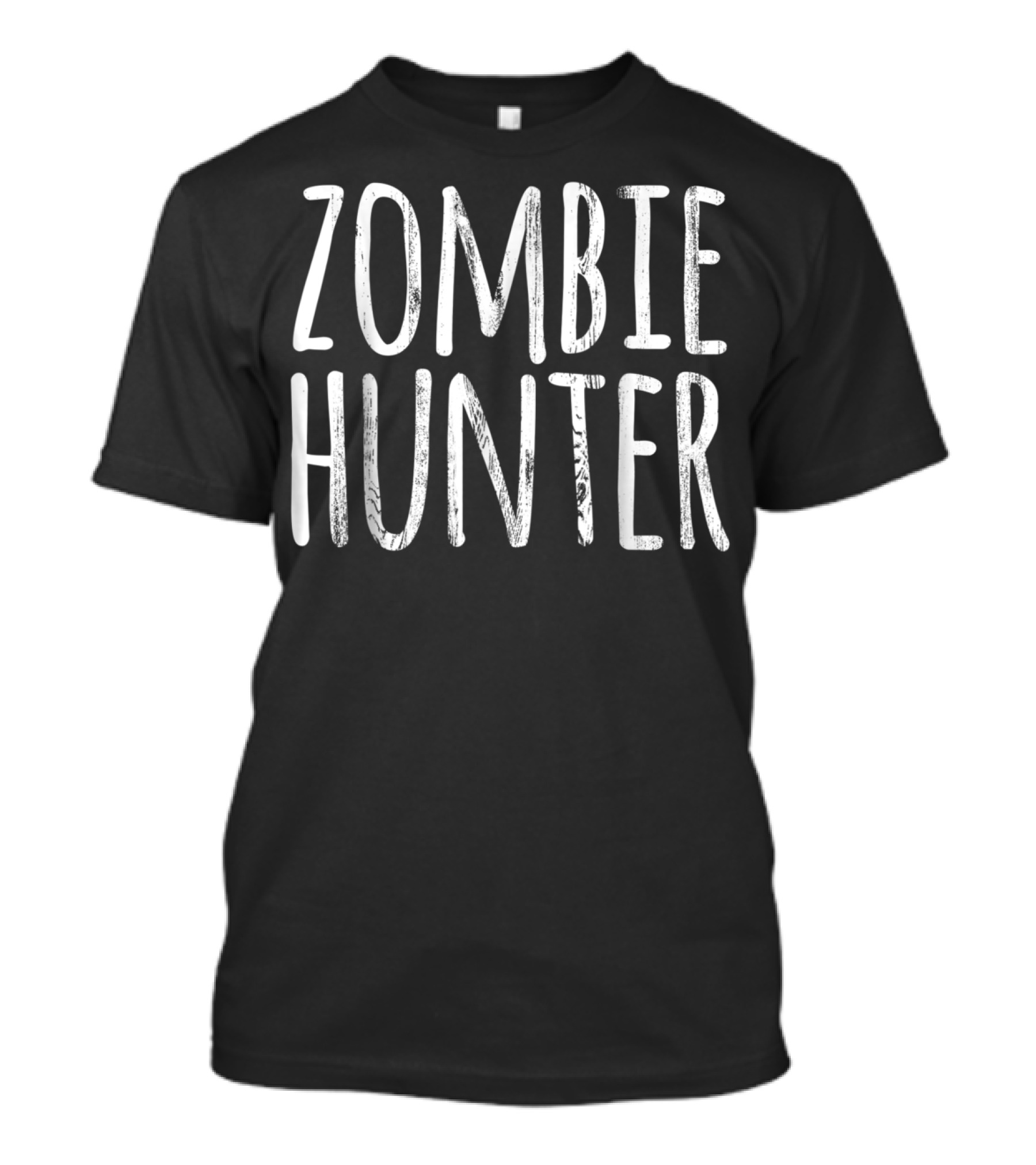 Zombie Hunter Halloween Costume Funny Joke T-Shirt