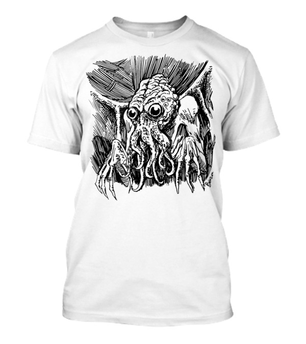 Halloween Cthulhu Lovecraft Monster Vintage Horror T-Shirt