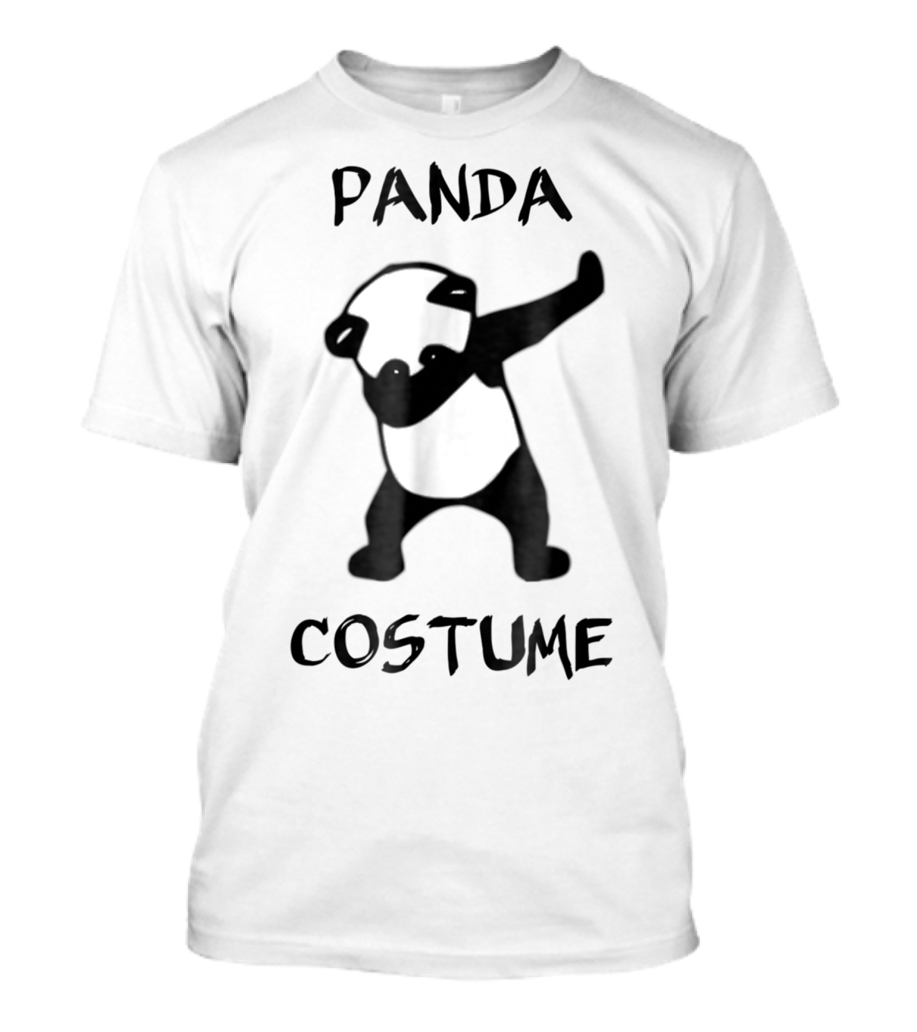 Halloween Panda Costume Dabbing Panda Bear T-Shirt