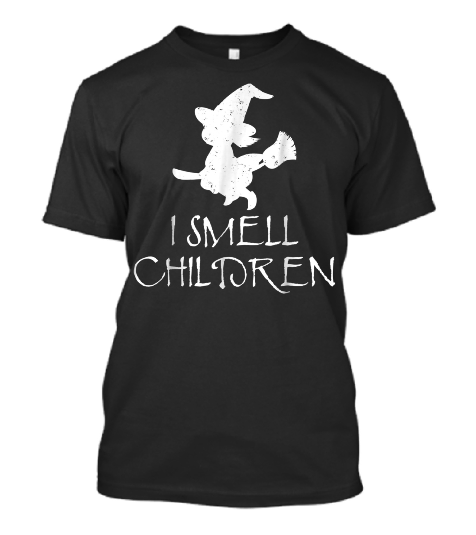 Halloween Witch Silhouette I Smell Children Teacher T-Shirt