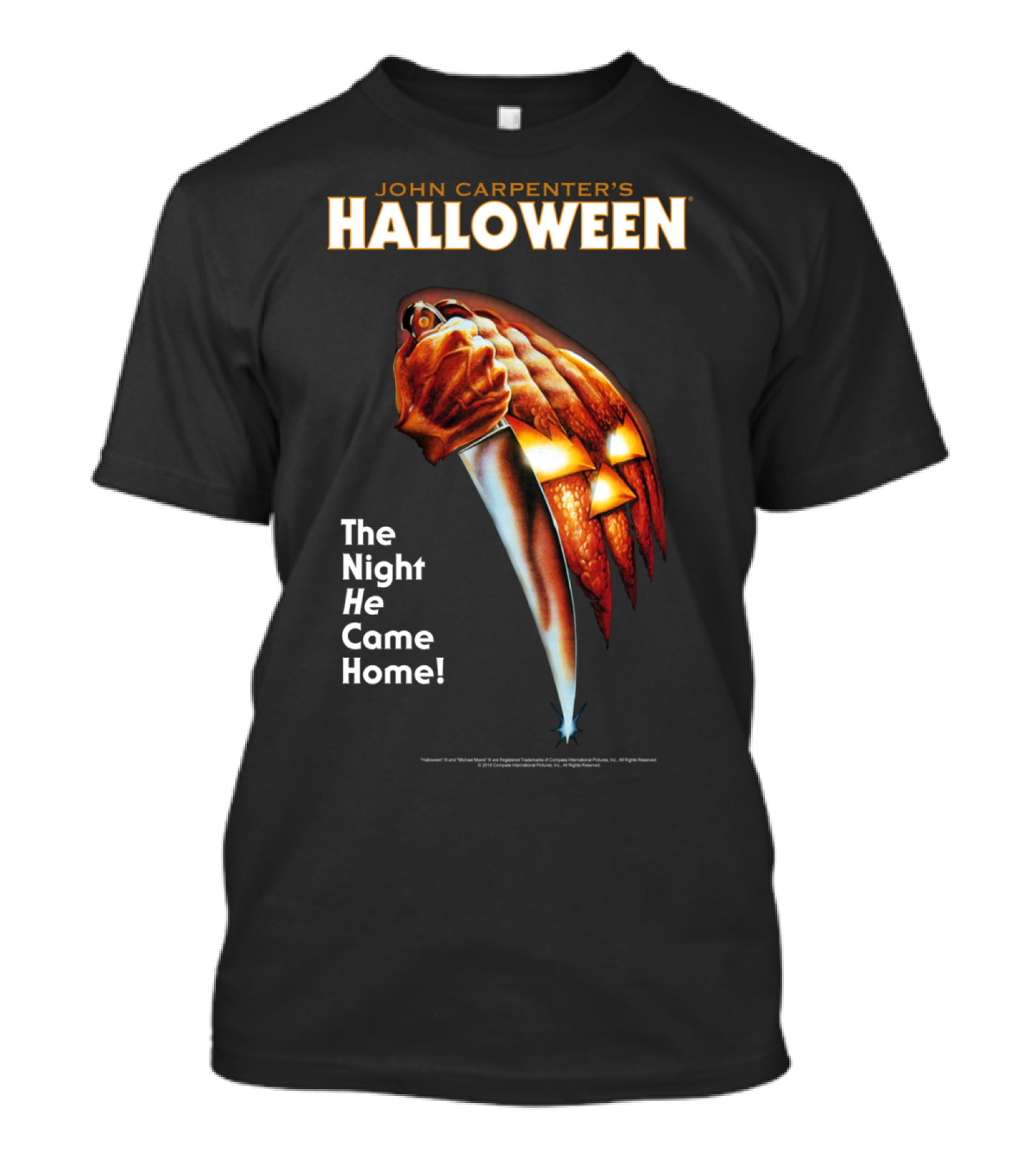 John Carpenter's Halloween The Night He Came Home T-Shirt