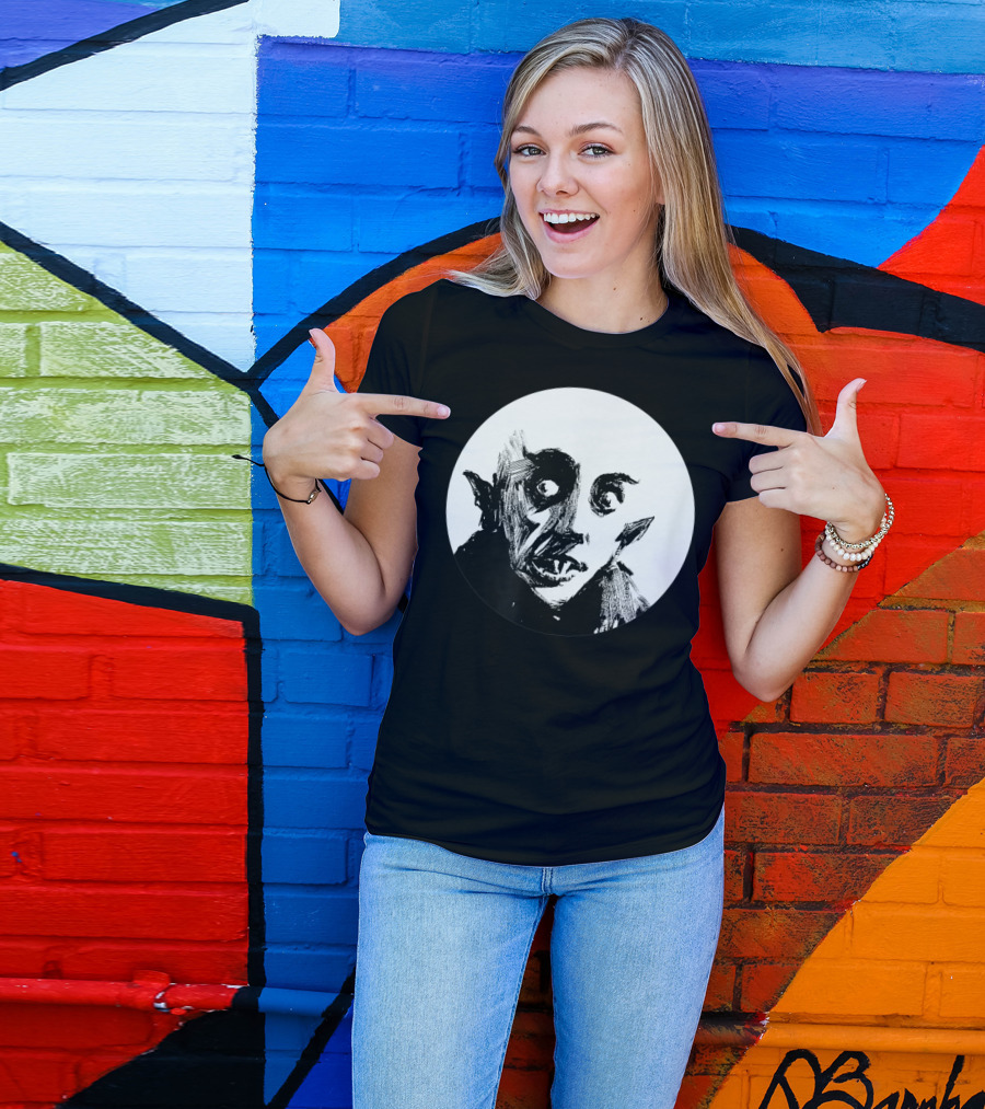 Nosferatu Halloween Vampire Monster Dracula Iconic T-Shirt