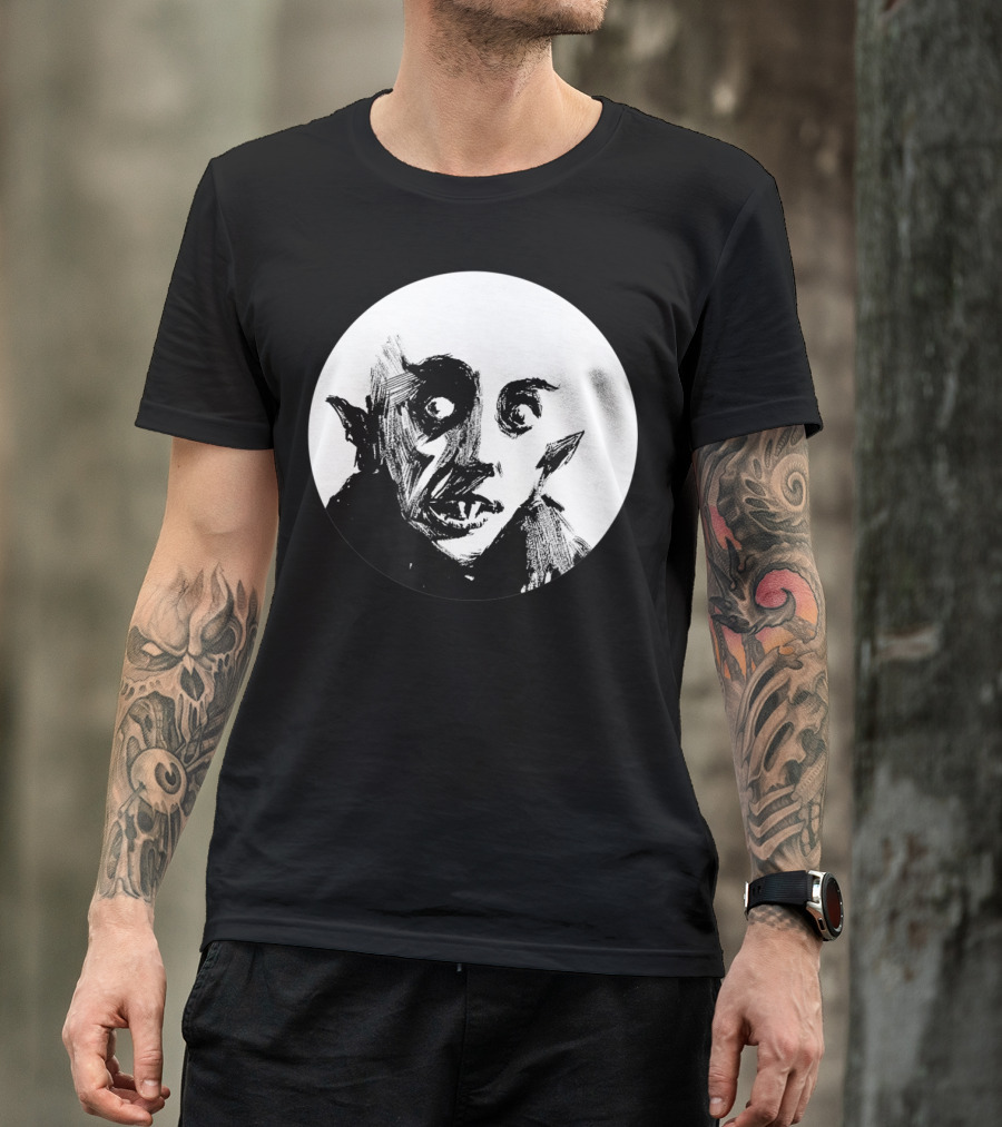 Nosferatu Halloween Vampire Monster Dracula Iconic T-Shirt