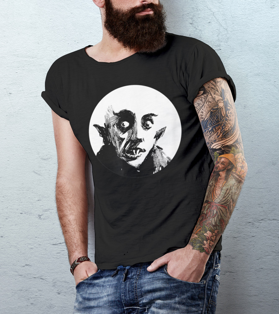 Nosferatu Halloween Vampire Monster Dracula Iconic T-Shirt