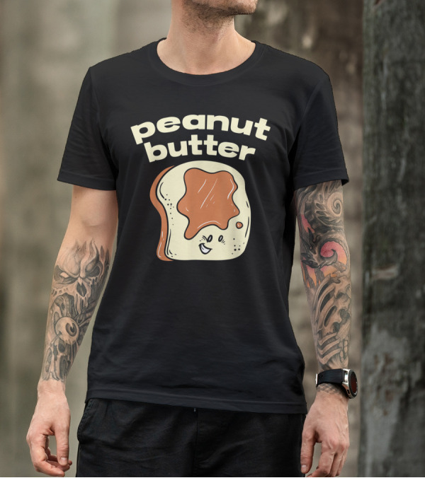 Peanut Butter Halloween Bread Couple T-Shirt
