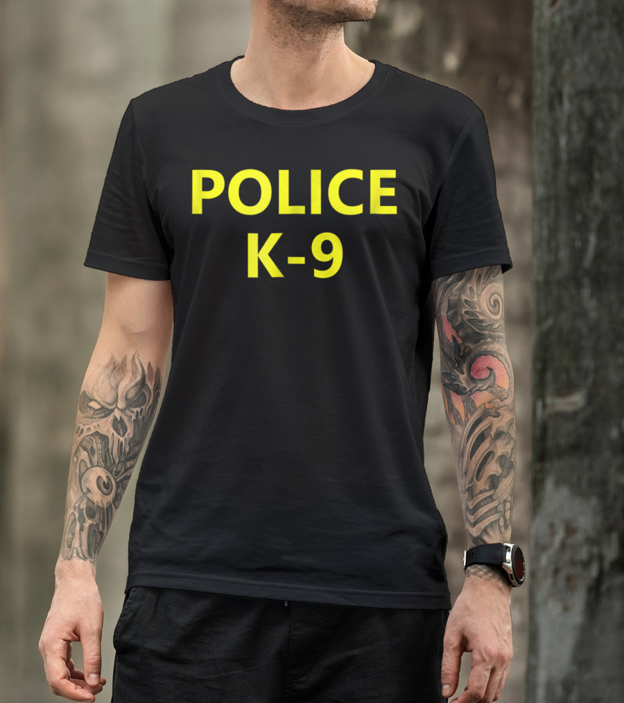 Police K-9 Halloween Cop Swat Patrol Dog T-Shirt