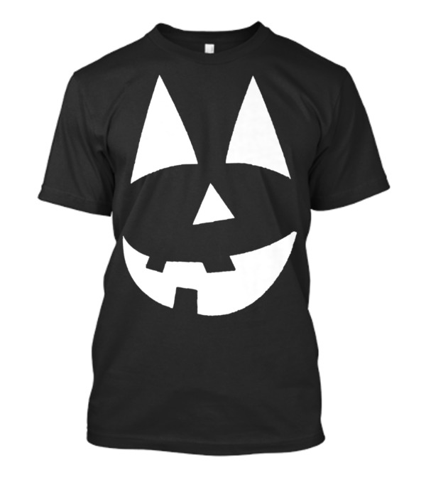 Halloween Pumpkin Smiling Face Iconic Jack-O'-Lantern T-Shirt