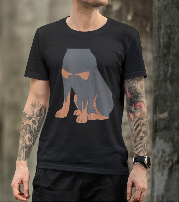 Halloween Rottweiler Dog Body T-Shirt