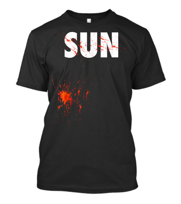 Halloween Sun Bloody Group T-Shirt