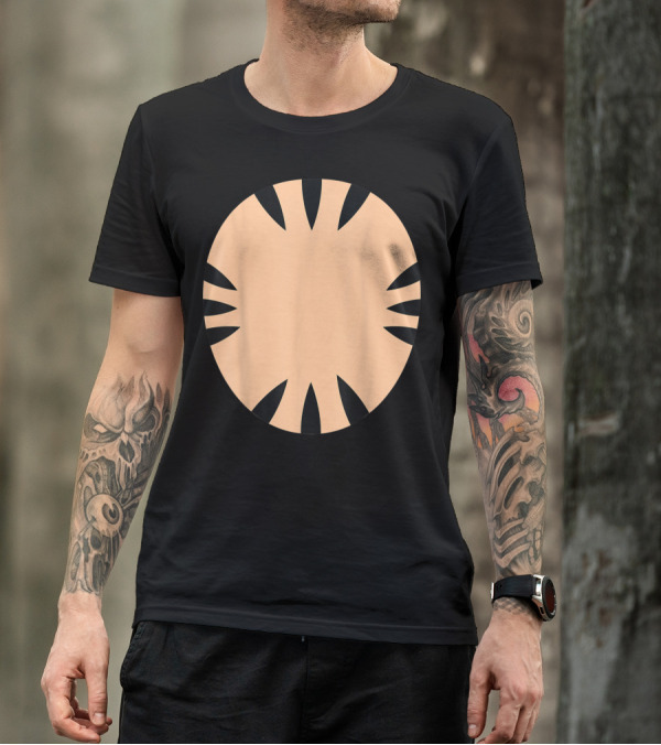 Halloween Tiger Belly T-Shirt
